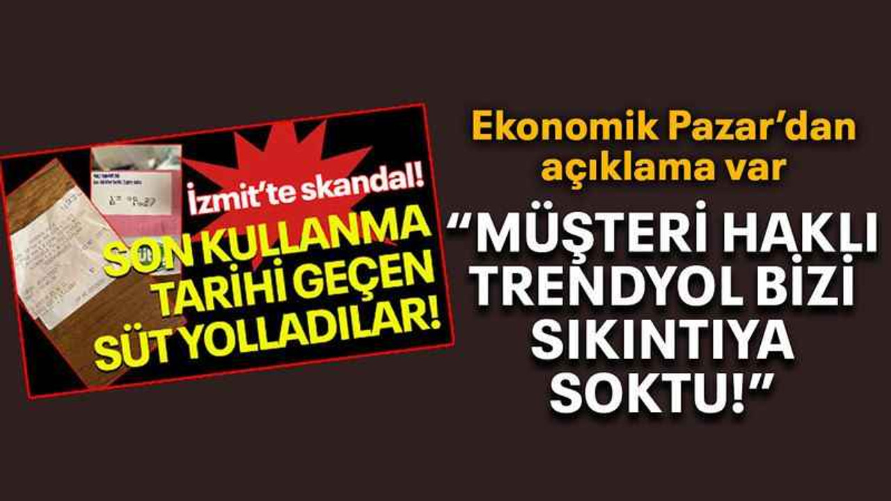 “Müşteri haklı, Trendyol bizi sıkıntıya soktu!”